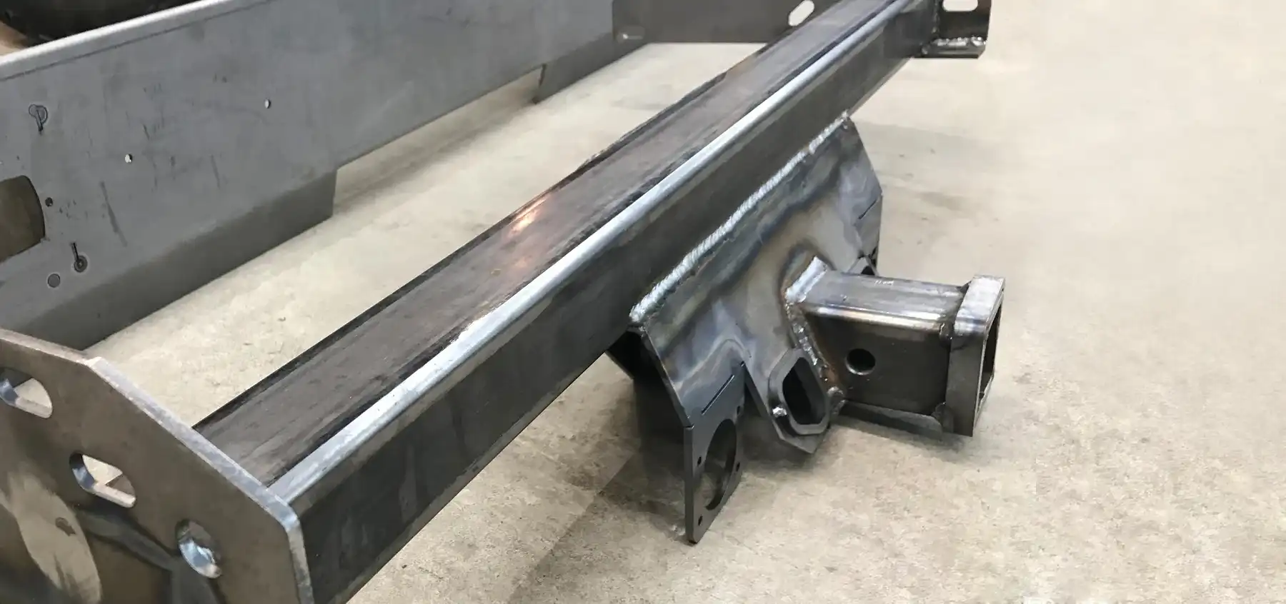 thumbnail image 2 of USA Made 2x2 Weld-On Ball Mount Receiver Hitch Tube – Brophy RT06, Powder Coated 2 of 5