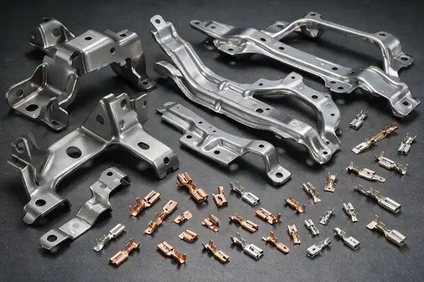 Automotive metal stamping production line with PPAP quality documentation at Conwhole