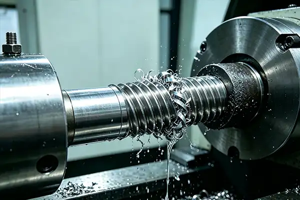 CNC machining of anchor bolts and threaded structural connectors for construction at Conwhole