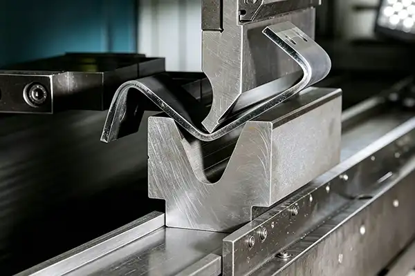 Heavy press brake forming of structural steel connector plates for construction applications | Conwhole