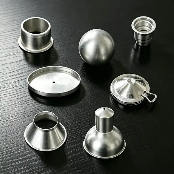 what is metal spinning Precision laser cut metal parts in stainless steel, aluminum, and brass from Conwhole