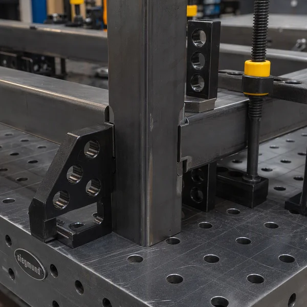 Welded assembly DFM tab and slot self locating joint design evaluation at Conwhole