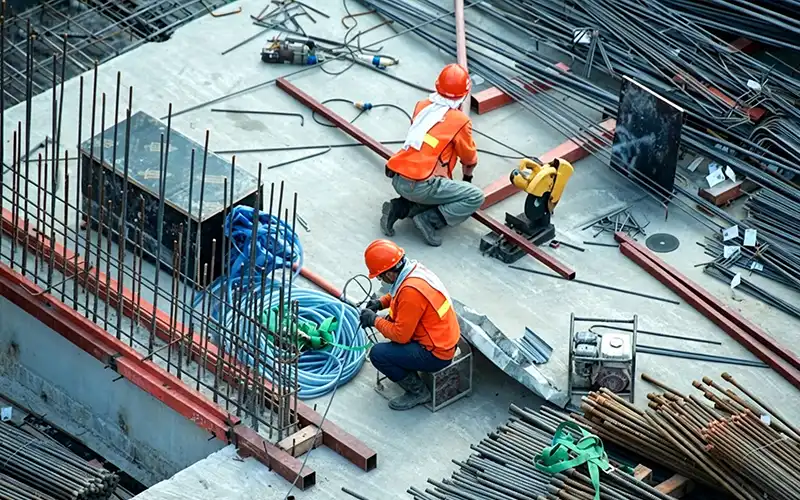 Heavy duty industrial structural weldment and heavy plate fabrication at Conwhole