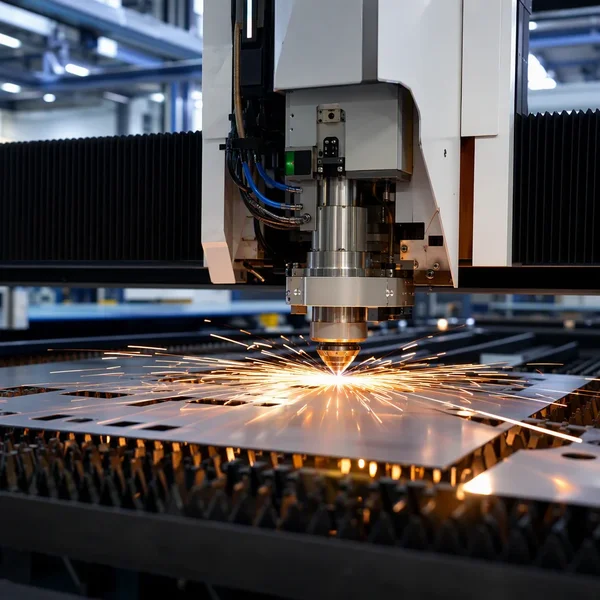 Fiber laser cutting tool-less sheet metal parts for small batch orders at Conwhole