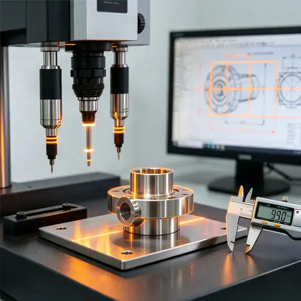 Mechanical engineer performing DFM analysis and 3D CAD modeling for custom metal parts at Conwhole
