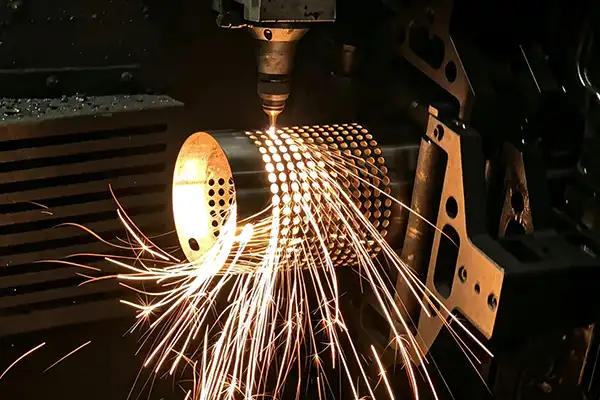 Tube laser cutting and metal spinning for industrial equipment round housings and covers at Conwhole