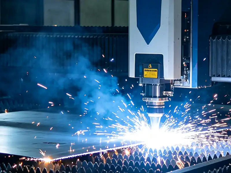 Custom tractor brake handle laser cutting