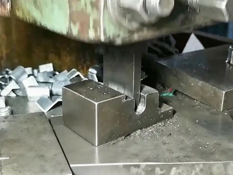 Custom tractor brake handle stamping and forming